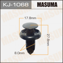 Клипса пластиковая MASUMA (HONDA 90505SX0003)  / KJ1068