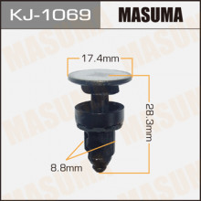 Клипса пластиковая MASUMA (HONDA 91508S50003)  / KJ1069