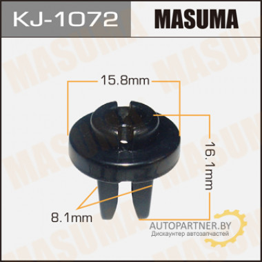 Клипса пластиковая MASUMA (HONDA 90107S10003)  / KJ1072