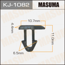 Клипса пластиковая MASUMA (TOYOTA 9046707137)  / KJ1082