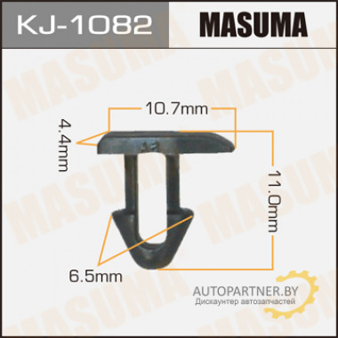 Клипса пластиковая MASUMA (TOYOTA 9046707137)  / KJ1082