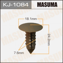 Клипса пластиковая MASUMA (TOYOTA 9090467023)  / KJ1084