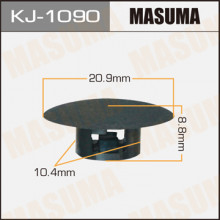 Клипса пластиковая MASUMA (TOYOTA 9046709156C0)  / KJ1090