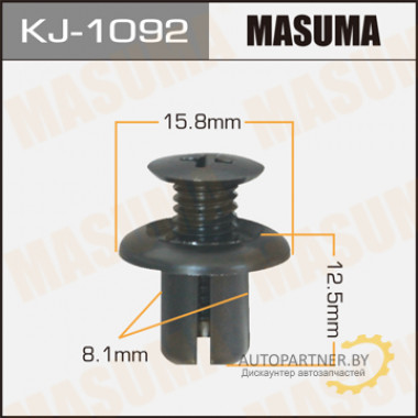 Клипса пластиковая MASUMA (TOYOTA 9046710206)  / KJ1092