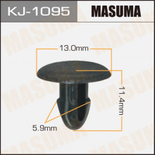 Клипса пластиковая MASUMA (TOYOTA 9046706058)  / KJ1095