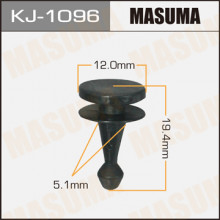 Клипса пластиковая MASUMA (TOYOTA 9046705130)  / KJ1096