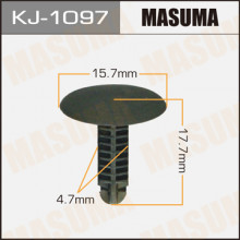 Клипса пластиковая MASUMA (TOYOTA 904670502001)  / KJ1097