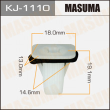 Клипса пластиковая MASUMA (TOYOTA 9018906186)  / KJ1110