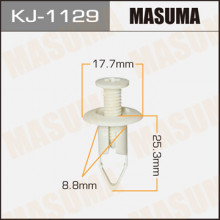 Клипса пластиковая MASUMA (TOYOTA 5253135010A0)  / KJ1129