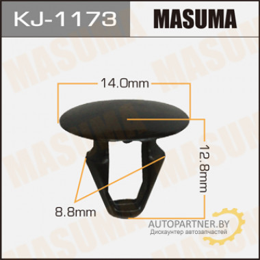 Клипса пластиковая MASUMA (TOYOTA 9046708045)  / KJ1173