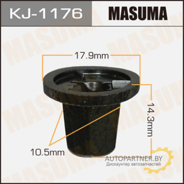 Клипса пластиковая MASUMA (TOYOTA 904670505001)  / KJ1176