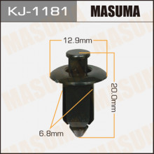 Клипса пластиковая MASUMA (TOYOTA 6786922050)  / KJ1181