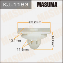 Клипса пластиковая MASUMA (TOYOTA 9046712074)  / KJ1183