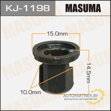 Клипса пластиковая MASUMA (TOYOTA 9046706120)  / KJ1198
