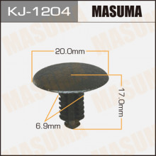 Клипса пластиковая MASUMA (TOYOTA 9046707042)  / KJ1204