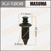 Клипса пластиковая MASUMA (TOYOTA 9046707073C0)  / KJ1208