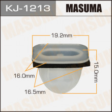 Клипса пластиковая MASUMA (TOYOTA 9046709188)  / KJ1213