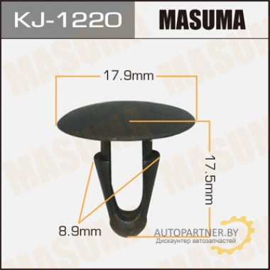 Клипса пластиковая MASUMA (TOYOTA 9046709013)  / KJ1220