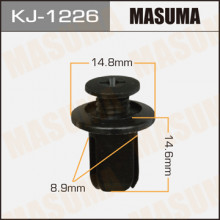 Клипса пластиковая MASUMA (TOYOTA 9046709091)  / KJ1226