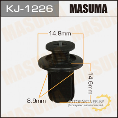 Клипса пластиковая MASUMA (TOYOTA 9046709091)  / KJ1226