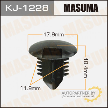 Клипса пластиковая MASUMA (TOYOTA 9046710179)  / KJ1228