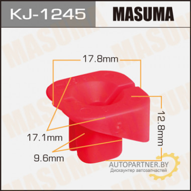Клипса пластиковая MASUMA (TOYOTA 9018906130)  / KJ1245