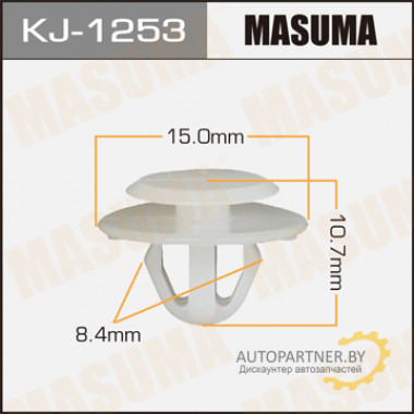 Клипса пластиковая MASUMA (TOYOTA 9046709132)  / KJ1253