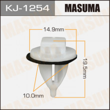 Клипса пластиковая MASUMA (TOYOTA 7581933010)  / KJ1254
