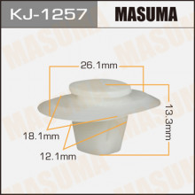 Клипса пластиковая MASUMA (TOYOTA 9046712071)  / KJ1257