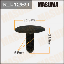 Клипса пластиковая MASUMA (TOYOTA 9046707080C0)  / KJ1269