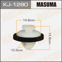 Клипса пластиковая MASUMA (TOYOTA 7681723010)  / KJ1280