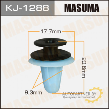 Клипса пластиковая MASUMA (TOYOTA 6777195705)  / KJ1288