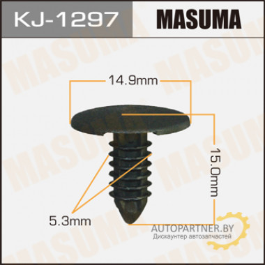 Клипса пластиковая MASUMA (TOYOTA 9046706146)  / KJ1297