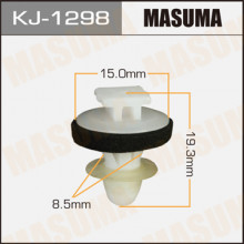Клипса пластиковая MASUMA (TOYOTA 7681712040)  / KJ1298