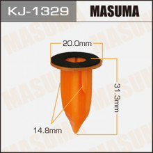 Клипса пластиковая MASUMA (TOYOTA 9018906218)  / KJ1329