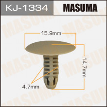 Клипса пластиковая MASUMA (TOYOTA 90467050960)  / KJ1334