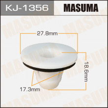 Клипса пластиковая MASUMA (TOYOTA 9046718013)  / KJ1356