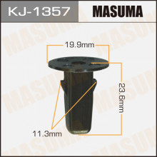 Клипса пластиковая MASUMA (TOYOTA 9018906177)  / KJ1357