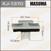 Клипса пластиковая MASUMA (TOYOTA 7681731010)  / KJ1370