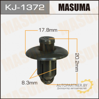 Клипса пластиковая MASUMA (TOYOTA 6777136030B0)  / KJ1372