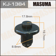 Клипса пластиковая MASUMA (TOYOTA 9046709176)  / KJ1384