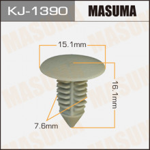 Клипса пластиковая MASUMA (TOYOTA 9046708015B0)  / KJ1390