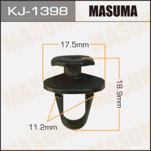 Клипса пластиковая MASUMA (TOYOTA 5389130010)  / KJ1398