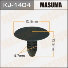 Клипса пластиковая MASUMA (TOYOTA 904670502722)  / KJ1404