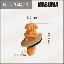 Клипса пластиковая MASUMA (TOYOTA 7539460030)  / KJ1421