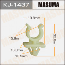 Клипса пластиковая MASUMA (TOYOTA 9046711058)  / KJ1437