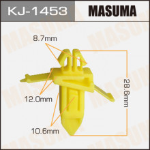 Клипса пластиковая MASUMA (TOYOTA 7539860021)  / KJ1453