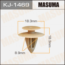 Клипса пластиковая MASUMA (NISSAN 155308321)  / KJ1469