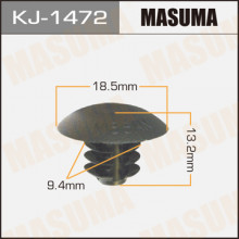 Клипса пластиковая MASUMA (NISSAN 165801501)  / KJ1472