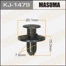 Клипса пластиковая MASUMA (NISSAN 155305323)  / KJ1479